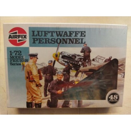 Luftwaffe Personnel 48 pcs Series 1 Airfix 1/72 plastc miniatures