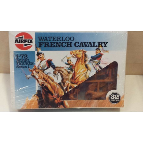 Waterloo French Cavalry  Figures Soldiers 32 Pieces Series 1 Airfix 1/72