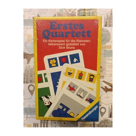 Primi Quartetti Gioco Educativo Vintage RAVENSBURGER Dick Bruna