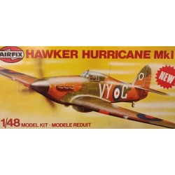 Hawker Hurricane MkI  - Scale 1/48 - Plastic Model Kit Airfix Series 4 cod 4102