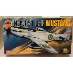  NA P D/K Mustang Plastic Model Kit 1/72 02098 Airfix