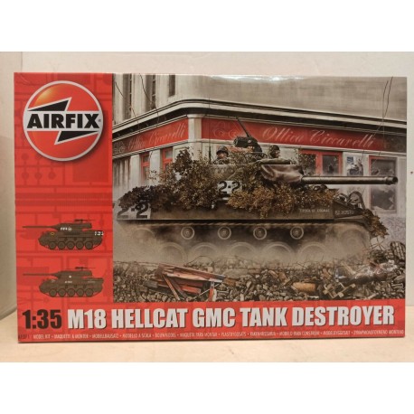 M18 Hellcat GMC Tank Destroyer Plastic Model kit Scala 1:35 N A1371 Airfix