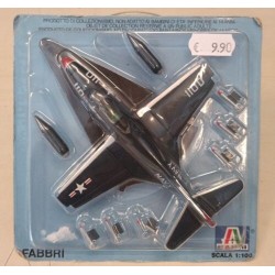 US Navy F9F Panther - Military Airplane - Die-Cast Metal 1/100 Italeri