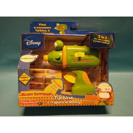 Turbine il Trapano di Manny Manny tuttofare Accessori Disney Fisher Price