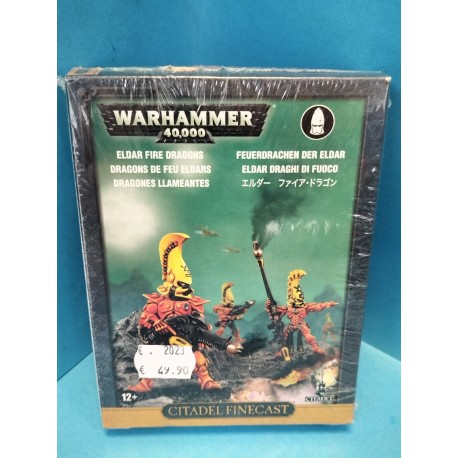 Warhammer 40.000 GW Eldar Fire Dragons Games Workshop RARE