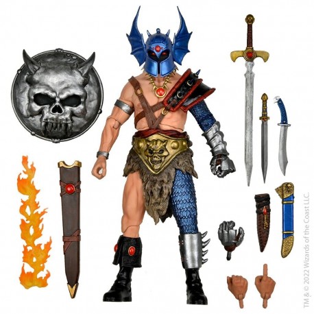 D&D Dungeons & Dragons 3.U.Action Figure Warduke NECA 20 cm. ca