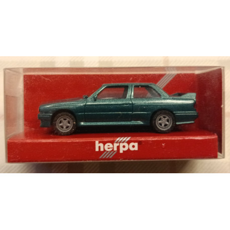 BMW M3 SPORT - Metal Green - plastic model - 1/87 H0 - Herpa
