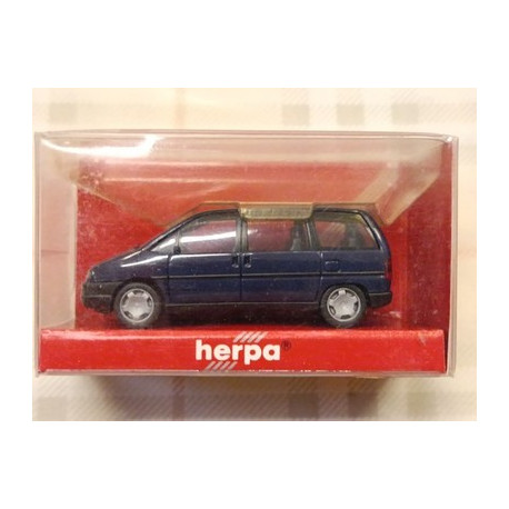 FIAT ULYSSE - BLACK - plastic model - 1/87 H0 - Herpa art.021715
