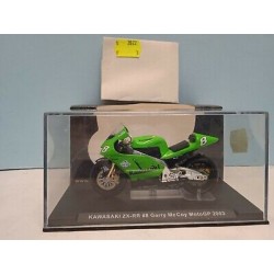 Kawasaky ZX RR -8 Garry Mc Coy MotoGP 2003 Die Cast Model Scala 1/24  Bike IXO