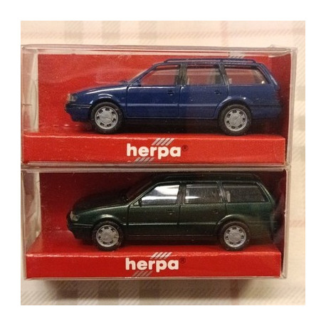 Volkswagen VW Passat GL VARIANT - DUE COLORI - plastic model - 1/87 H0 - Herpa