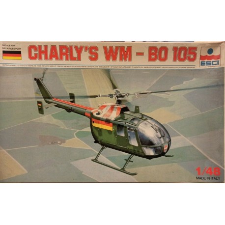 Bo105 Charly's WM Acrobatic Plastic Model Kit Esci 1/48 N°4081