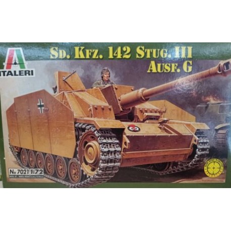 German StuG.III Ausf G WII Plastic Model Kit 1/72 Italeri cod.7021