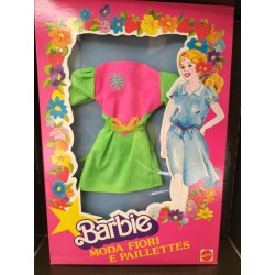 Barbie - Abiti Moda Fiori e Paillettes Accessories - Cod. 8380 - Mattel