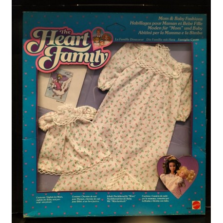 The Heart Family Mum-Baby Fashions Camicia da Notte Accessori 9593 Mattel