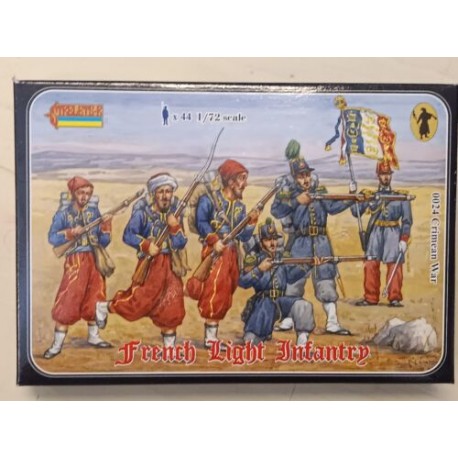 French Light Infantry Crimean War Figures Soldatini 1/72 Art024  Strelets