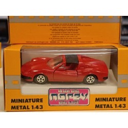 Ferrari 246GT6 Dino 1972 (Red) Die cast Metal 1:43 Norev Vintage