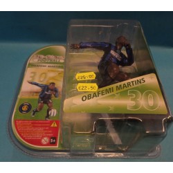 Football 3 D Stars Calciatore Obafemi Martins 30 Attaccante Inter Serie A Nuovo