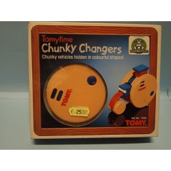 Rullo Compressore trasormabile Chunky Changer Gioco per Bimbi Tomy Time GP