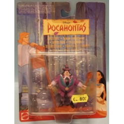 Pocahontas Governatore Ratcliffe Disney Doll Mattel Vintage Nuovo Sigillato