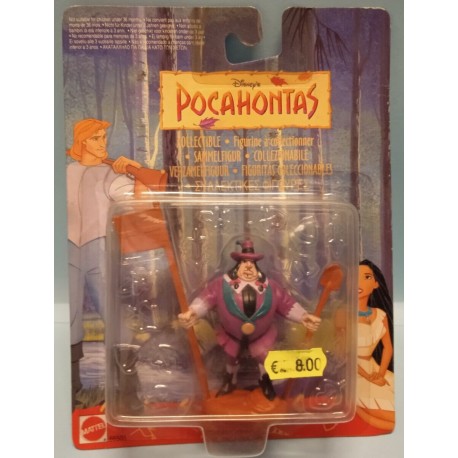 Pocahontas Governatore Ratcliffe Disney Doll Mattel Vintage Nuovo Sigillato