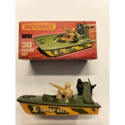 Swamp Rat Super fast 30 Matchbox 75 Die Cast Model Vintage New