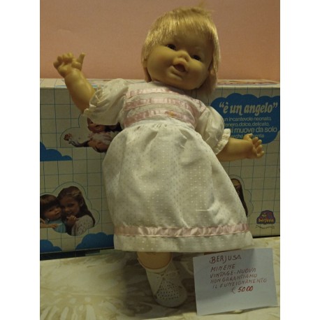 Minene è un Angelo Doll Berjusa Vintage Non si Garantisce il funzionamento