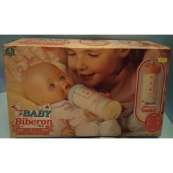 Baby Biberon Ride Piange beve Doll Giochi Preziosi Vintage Nuovo Mai Provato