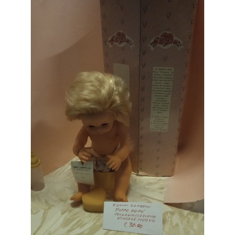 Pipì Popò Bambola Doll Zanini Zambelli  Vintage Non si Garantisce funzionamento