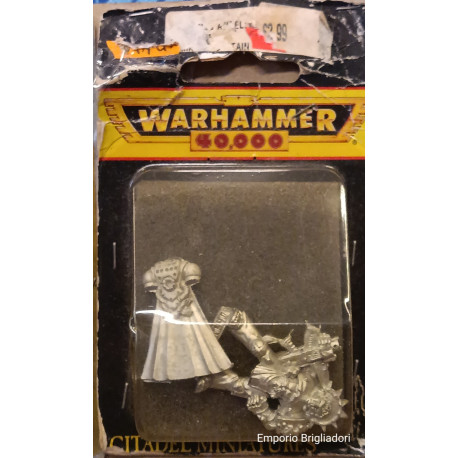Warhammer 40K Space Marine Captain Dante Classic ed. metallo raro nuovo