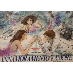 Innamoramento e Amore Gioco da Tavolo in Italiano Mondadori Giochi VINTAGE '80