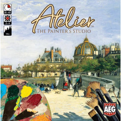 Atelier The Painters Studio - Boardgame in inglese AEG