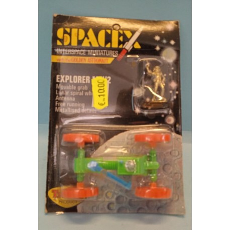 Spacex Interspace Miniatures Explorer Mev 2 Tri Ang Vintage Nuovo Sigillato