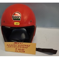 Casco Skate Board Rosso da Collezione Mis 57/58 '70-80 Boeri Vintage