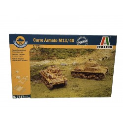 Carro Armato M13/40 WWII  - 2 x Tank Plastic Model Kit 1/72 Cod 7517 Italeri