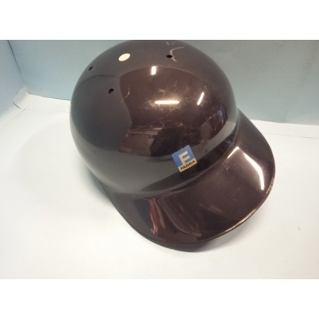 Casco Baseball da Collezione Mis 6,5/7 Fabra Marrone Vintage Nuovo