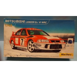 Mitsubishi Lancer Ev VI WRC Heller  80197 Scala 1:43 Vintage Nuovo