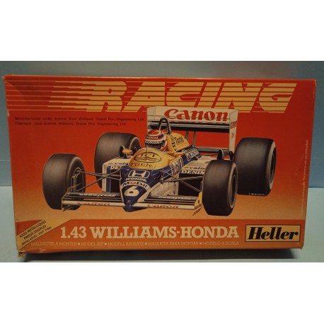 Racing Williams Honda  Heller  80101 Scala 1:43 Vintage Nuovo