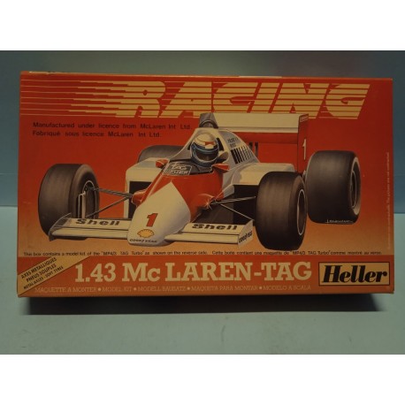 Racing Mc Laren Tag  Heller  80100 Scala 1:43 Vintage Nuovo