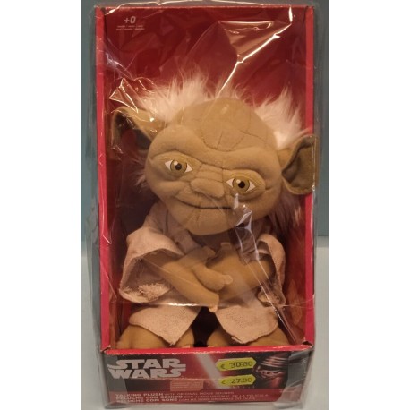 Star Wars Peluches Talking Maestro Yoda Disney Hasbro vintage Nuovo