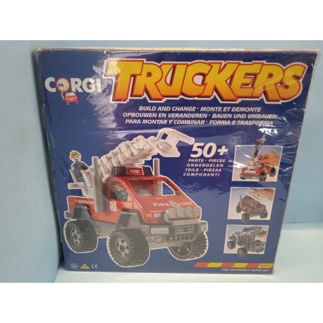 Truckers  Forma e trasforma Corgi 50 pezzi da montare Vintage