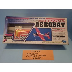 Cessna Aerobat Electric Flying Series UM EF 01 Model Kit Vintage Nuovo